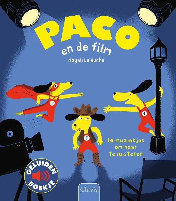 Clavis Paco En De Film (geluidenboekje)