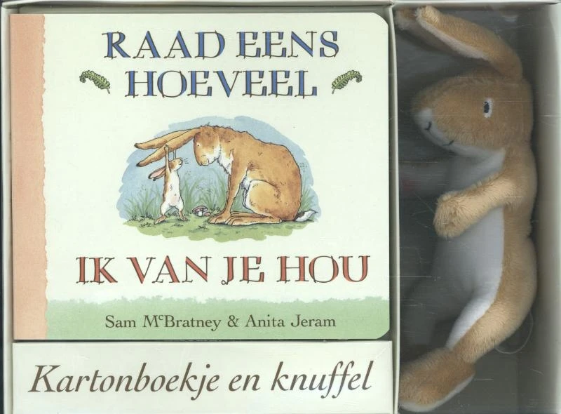Lemniscaat Raad Eens Hoeveel Ik Van Je Hou (Boek En Knuffel) - Afbeelding 2