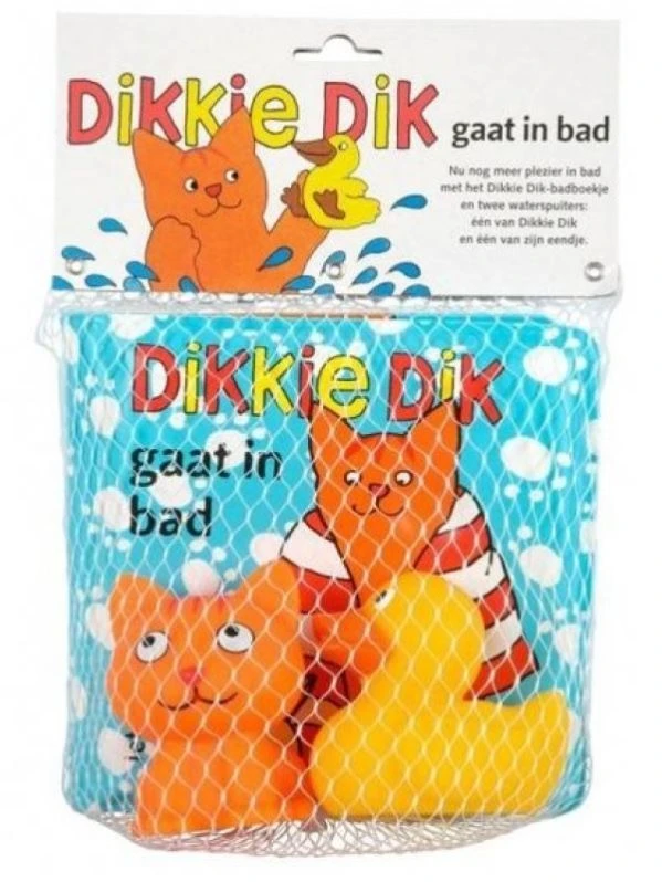 Gottmer Badboekje Dikkie Dik Gaat In Bad Incl. Waterspuiters - Afbeelding 2