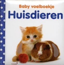 Veltman Uitgevers Baby Voelboekje Huisdieren