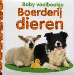 Veltman Uitgevers Baby Voelboekje Boerderijdieren