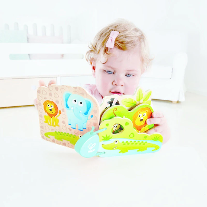 Hape Wilde Dieren Boek Voor Baby's - Afbeelding 3