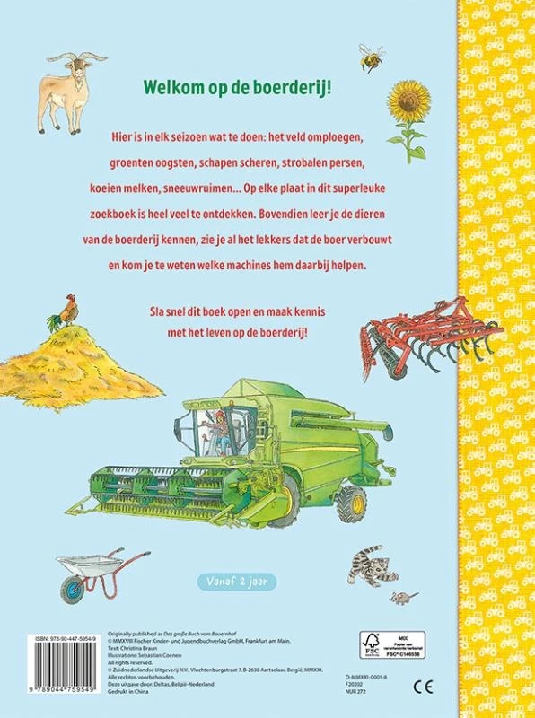 Kijk- En Zoekboek - Op De Boerderij - Afbeelding 2