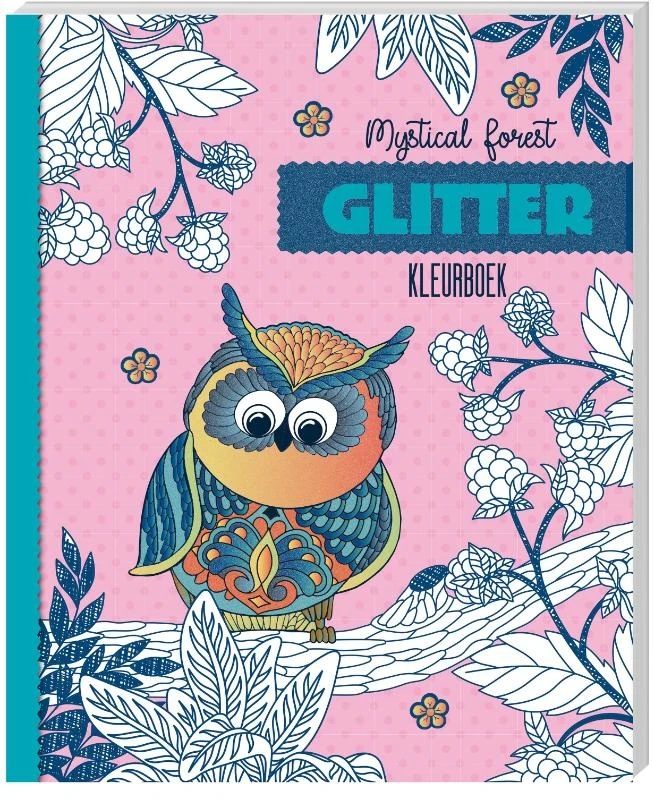 Image Books Glitter Kleurboeken - Mystical Forest - Afbeelding 2