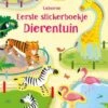 Uitgeverij Usborne Eerste Stickerboekje Dierentuin
