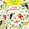 Uitgeverij Usborne Zoek & Vind Dierentuin