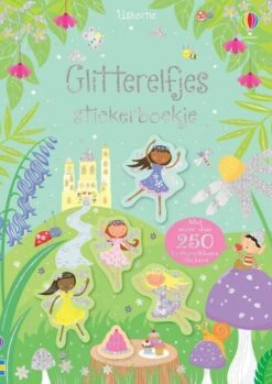 Uitgeverij Usborne Stickerboekje Glitterelfjes