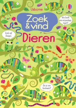 Uitgeverij Usborne Zoek & Vind Dieren