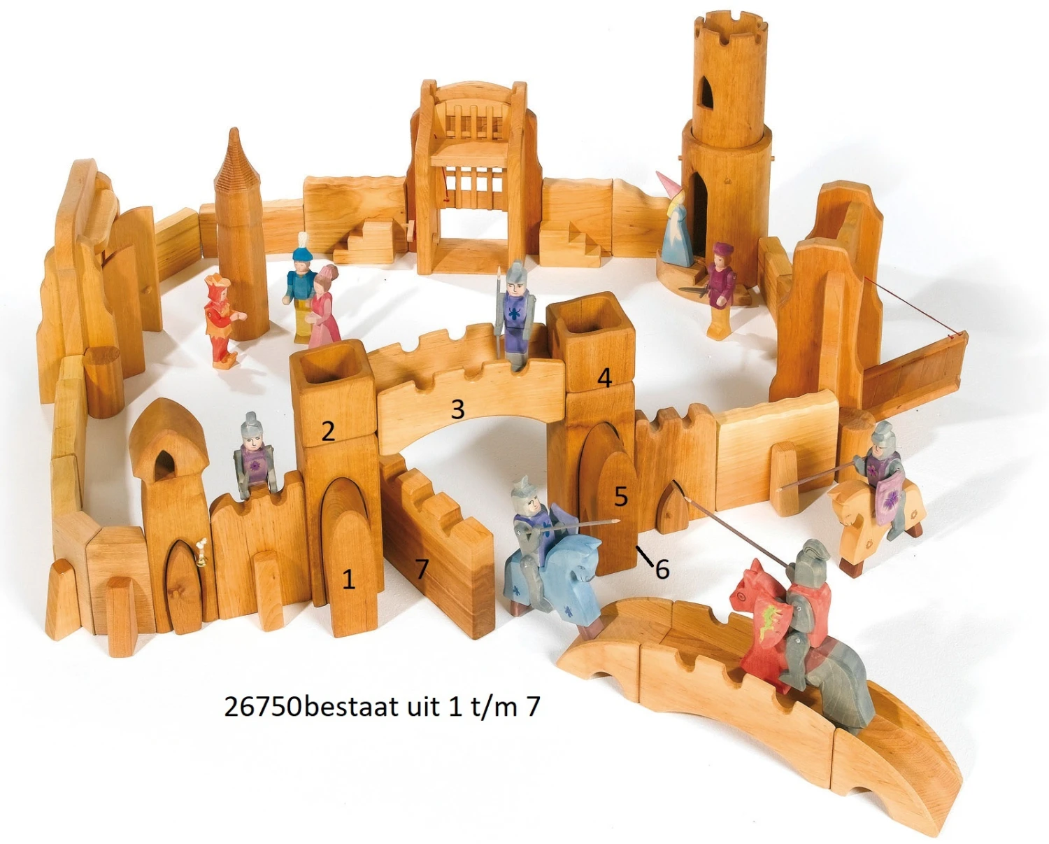 Ostheimer Kasteelpoort 7-delig 26750 - Afbeelding 3