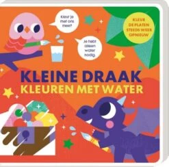 Image Books Kleuren Met Water Kleine Draak
