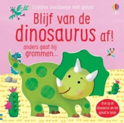 Uitgeverij Usborne Blijf Van De Dinosaurus Af!