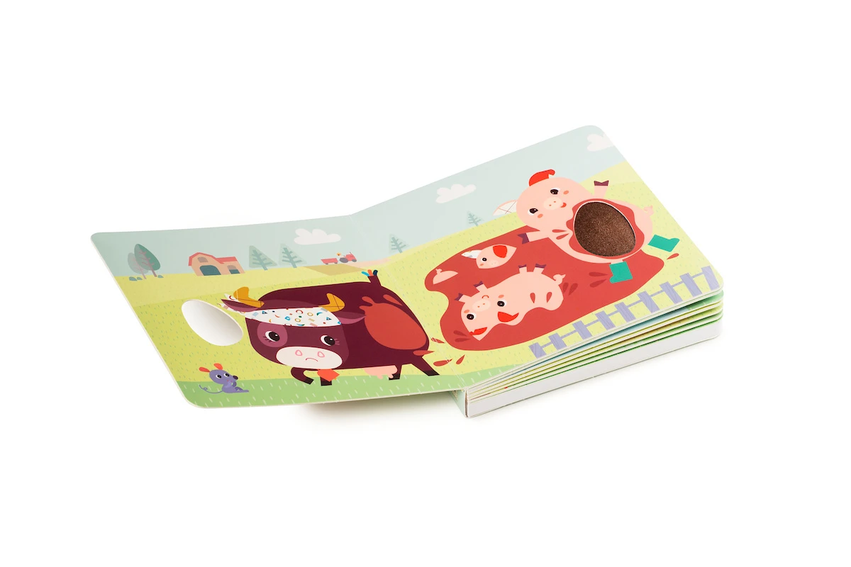 Lilliputiens Voelboek Boerderij Met Geluiden - Afbeelding 4