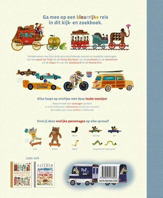 Terra Lannoo Het Vrolijkste En Grootste Boek Van Alle Voertuigen - Afbeelding 2